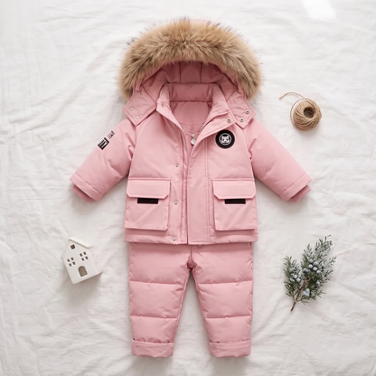 Little Manta Puffer Jacket Set