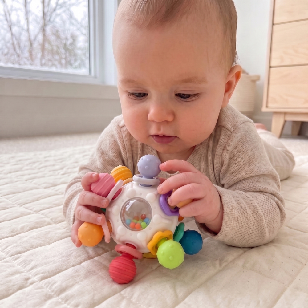 Little Manta Montessori Sensory Teether Toy