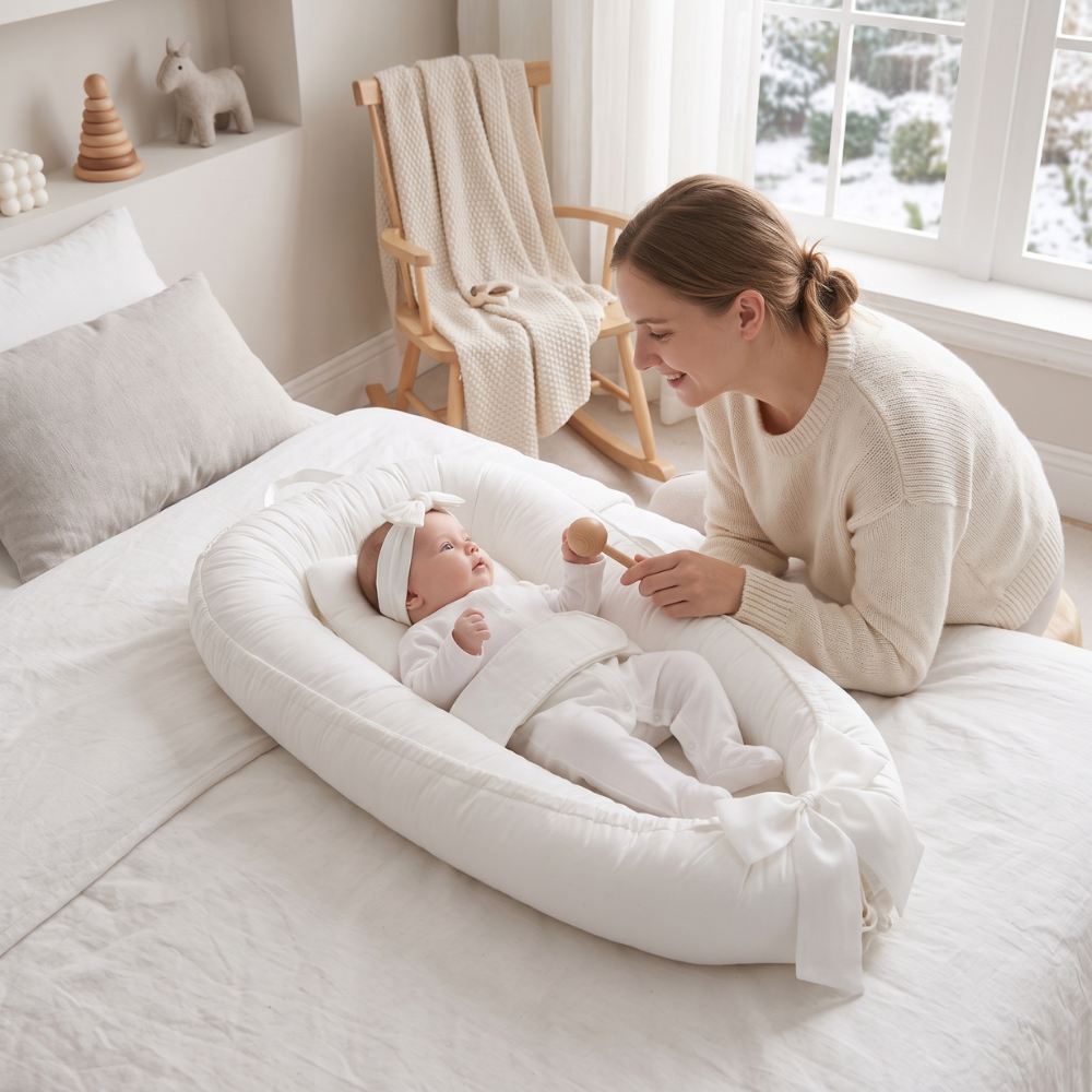 Little Manta Swaddle Wing Baby Lounger