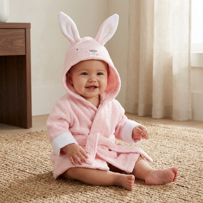 Baby Animal Hooded Bath Towel Robe