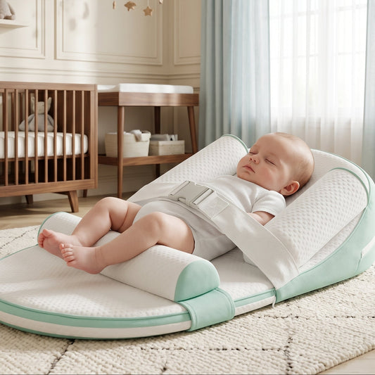 Little Manta Anti-Roll Baby Lounger