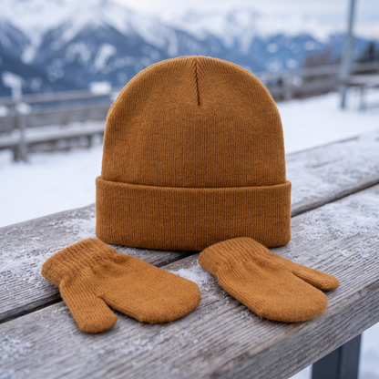 Little Manta Baby Hat & Mittens Set