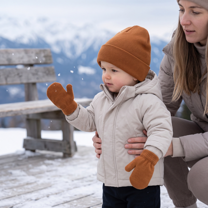 Little Manta Baby Hat & Mittens Set
