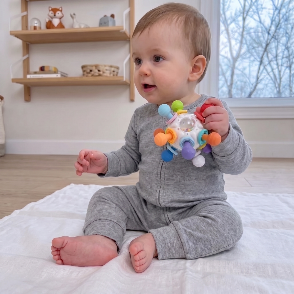 Little Manta Montessori Sensory Teether Toy