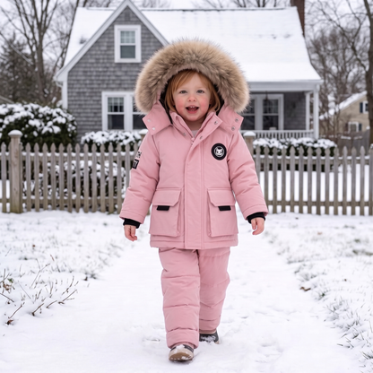 Little Manta Puffer Jacket Set
