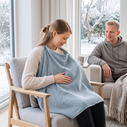 Little Manta Cotton Nursing Cover Towel