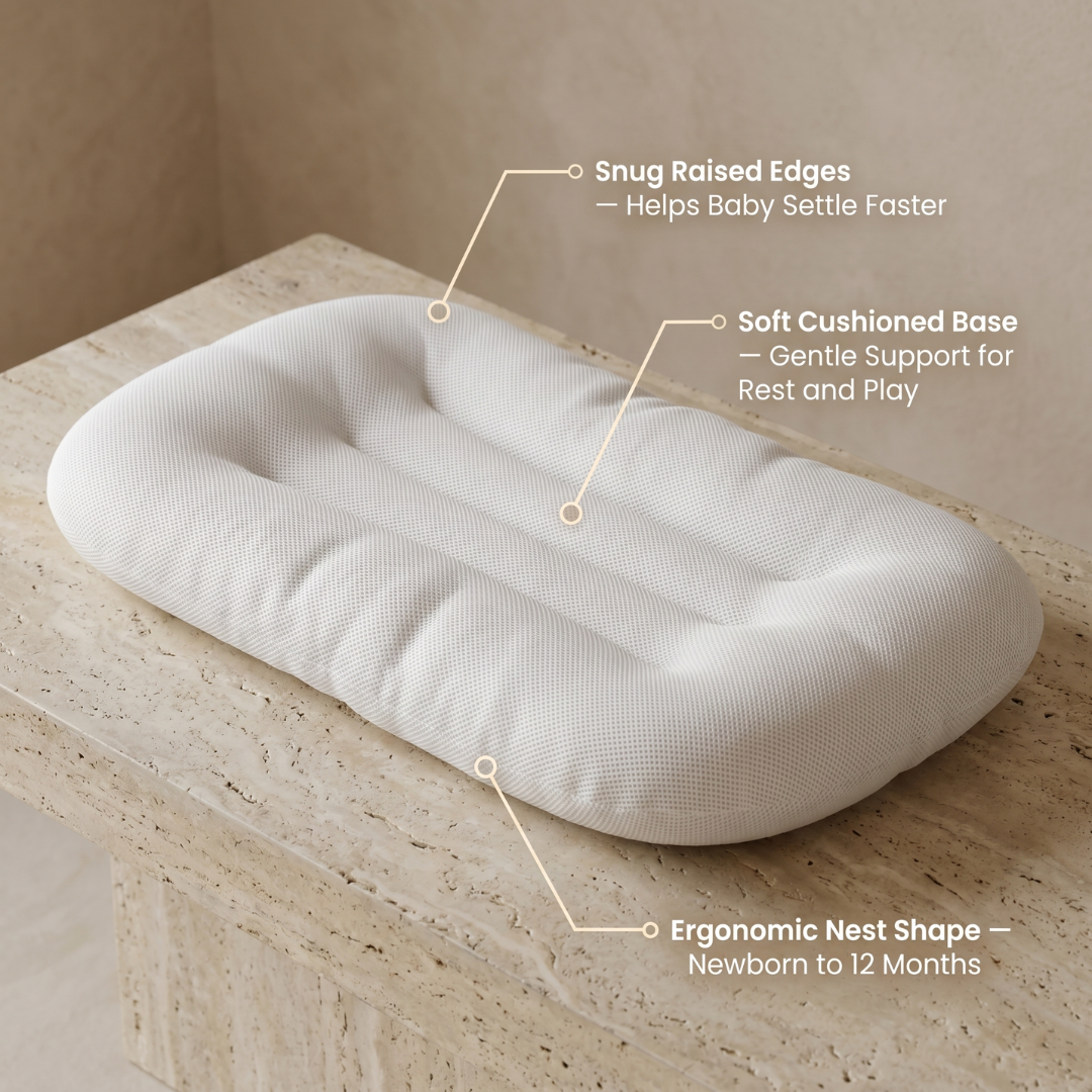 Little Manta Pastel Baby Lounger Nest
