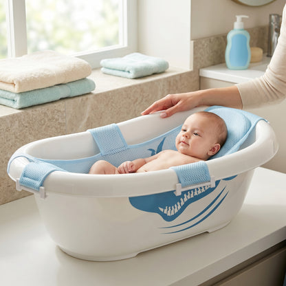 Adjustable Baby Bath Support Net