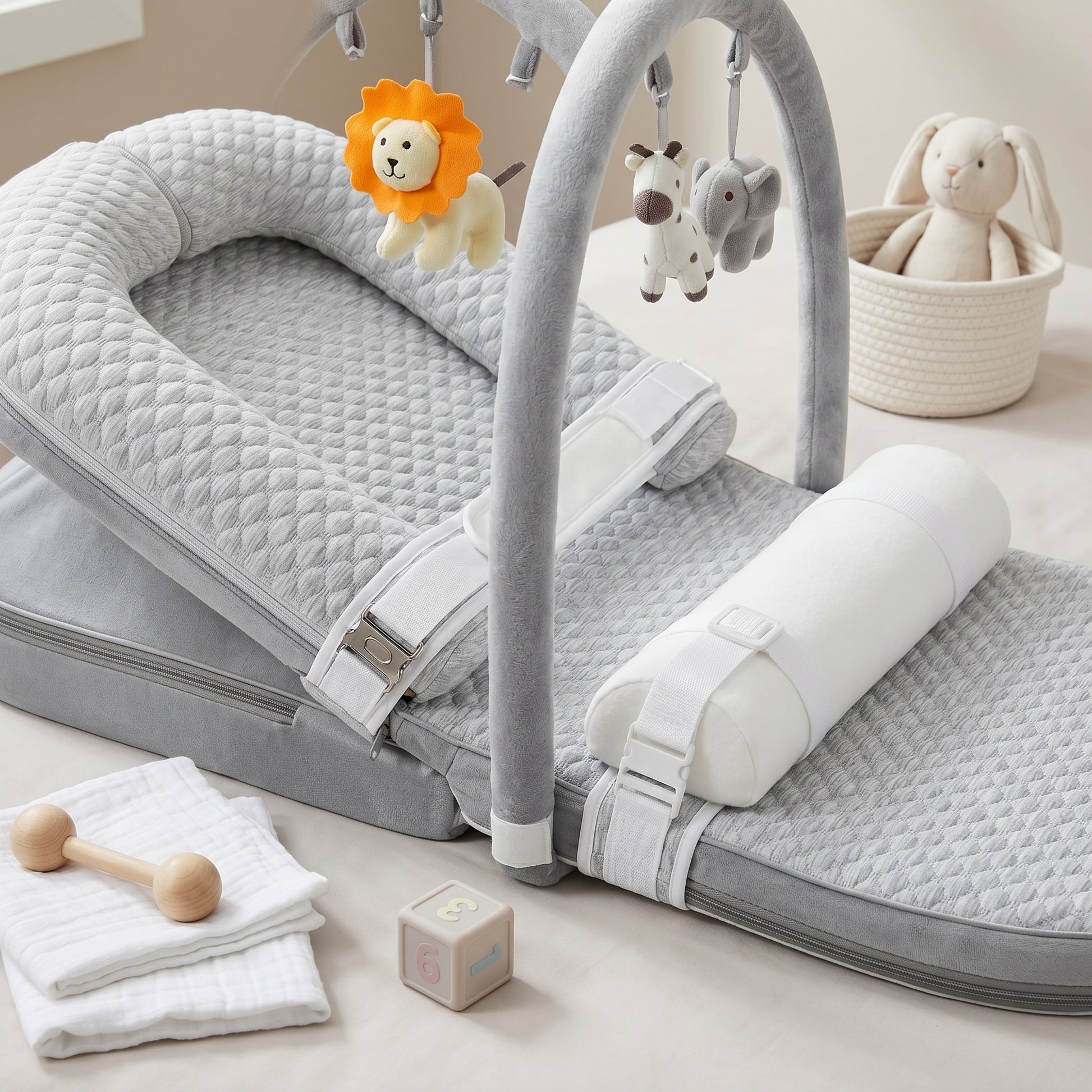 Adjustable Inclined Baby Lounger Mattress