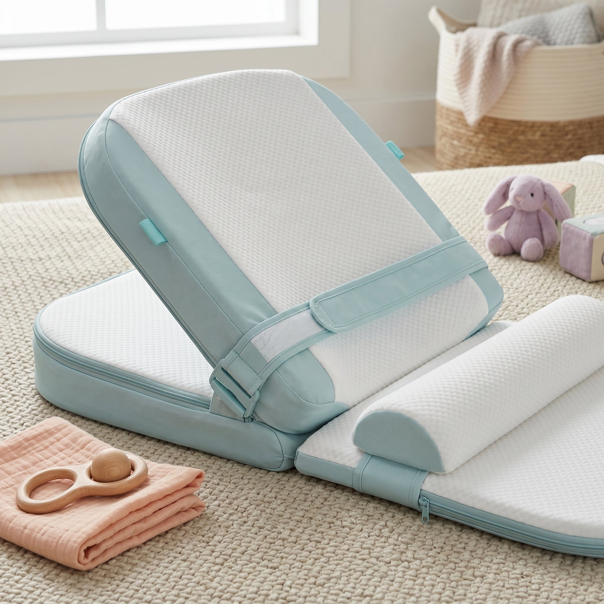Adjustable Inclined Baby Lounger Mattress