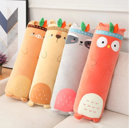 Animal Strip Plush Pillow Toy