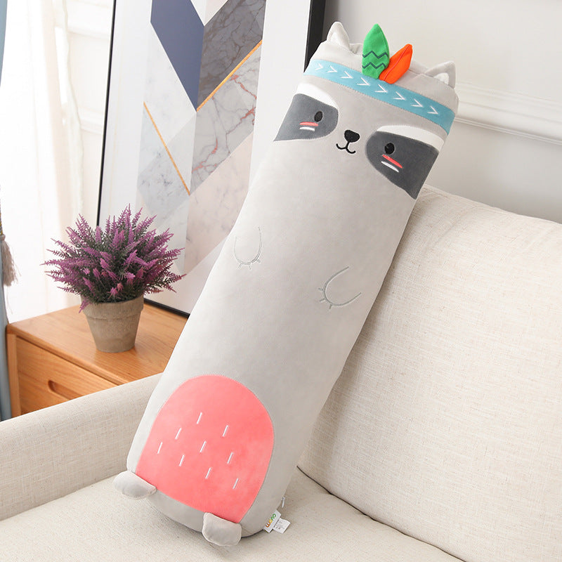 Animal Strip Plush Pillow Toy