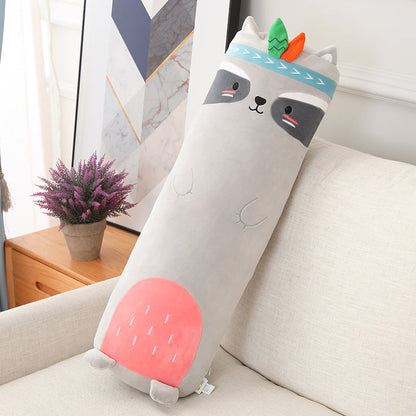 Animal Strip Plush Pillow Toy