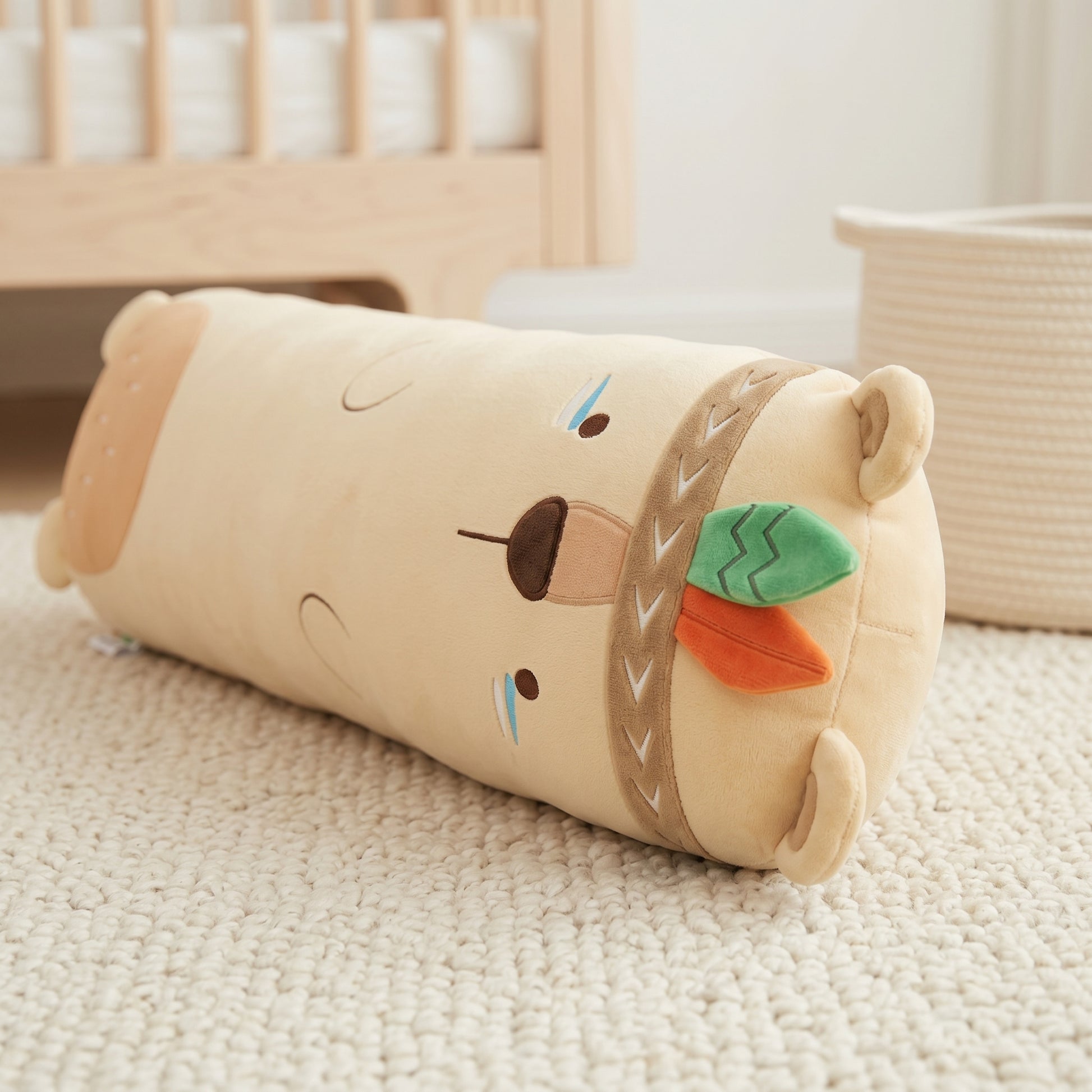 Animal Strip Plush Pillow Toy