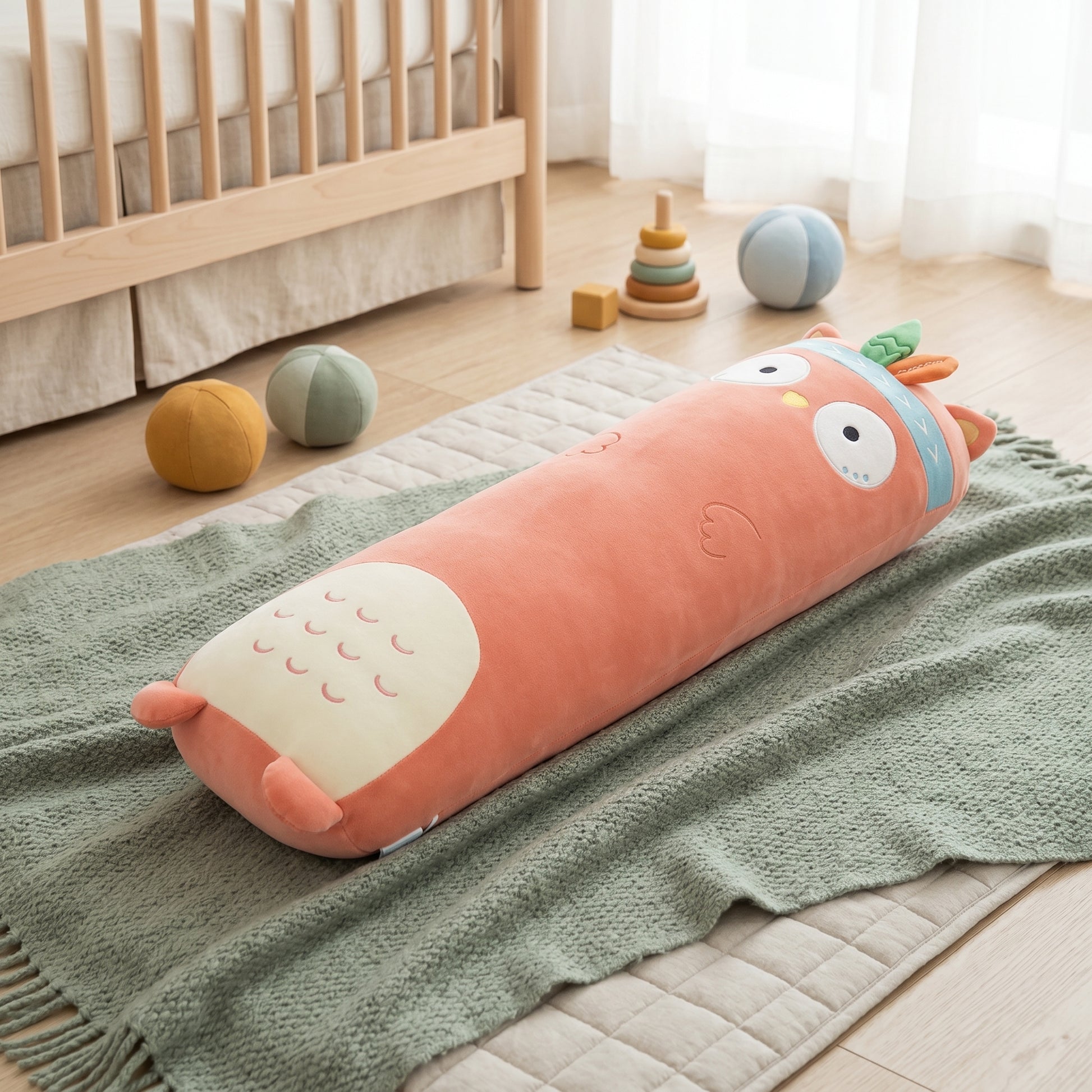 Animal Strip Plush Pillow Toy