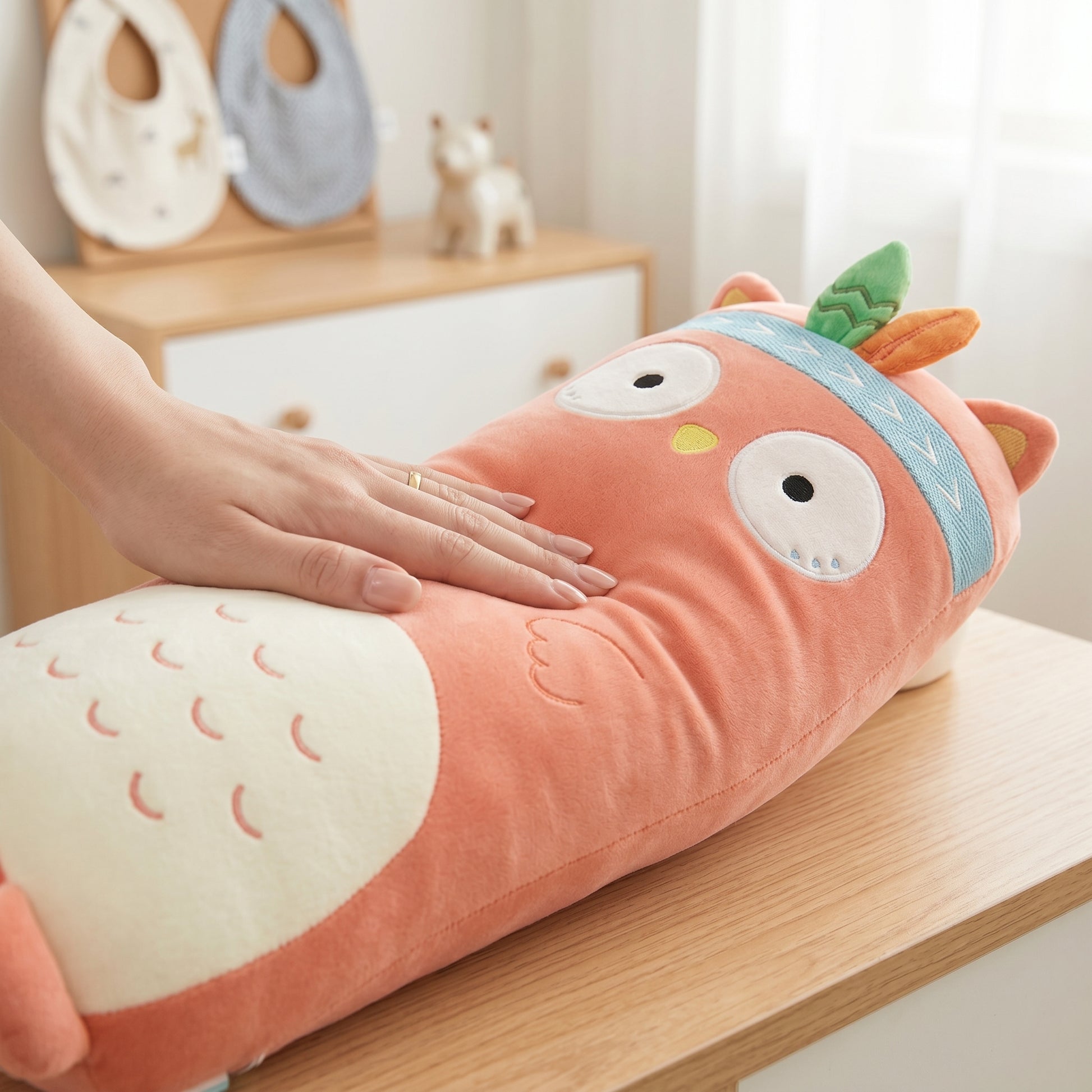 Animal Strip Plush Pillow Toy