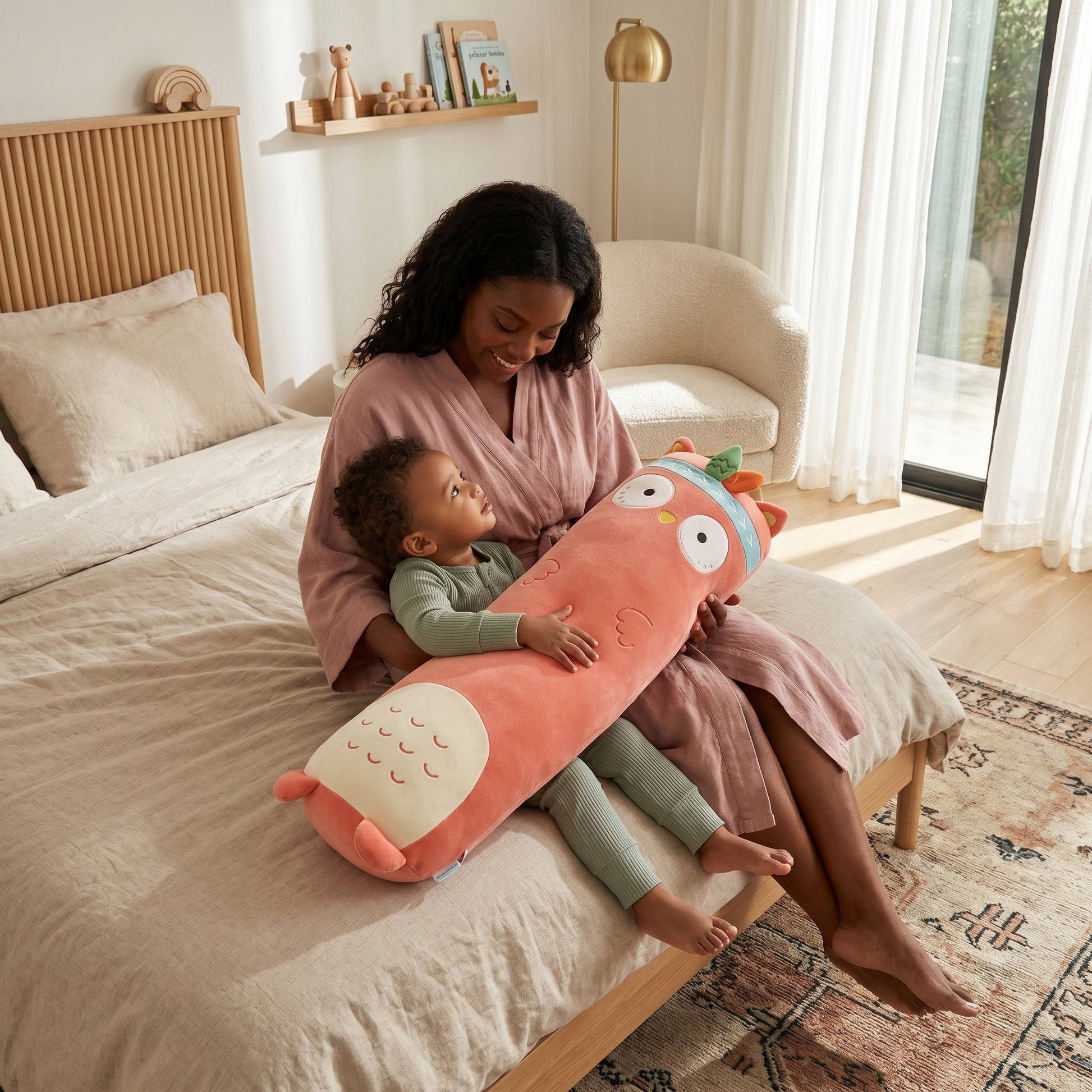 Animal Strip Plush Pillow Toy