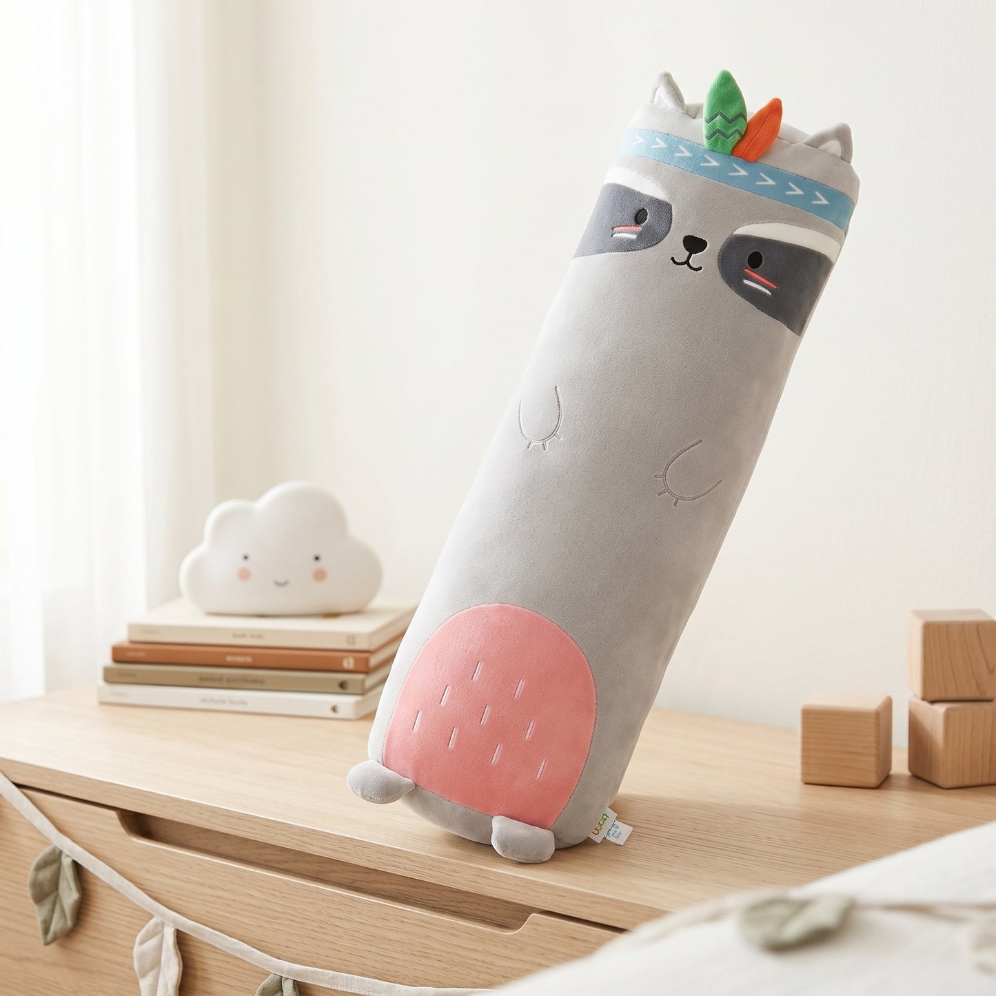 Animal Strip Plush Pillow Toy