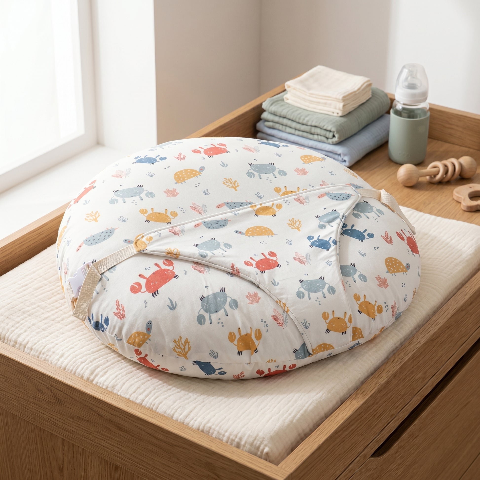 Anti-Reflux Slope Nursing Pillow Printed