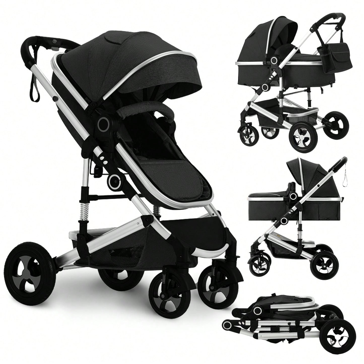 Little Manta 2-in-1 Baby Stroller