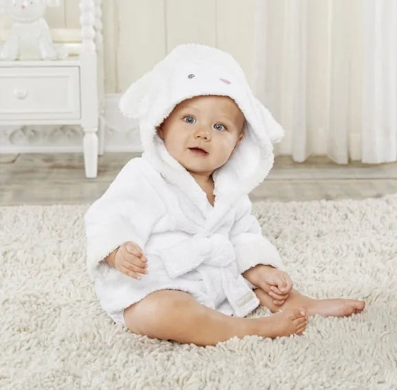 Baby Animal Hooded Bath Towel Robe