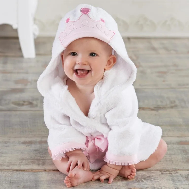 Baby Animal Hooded Bath Towel Robe