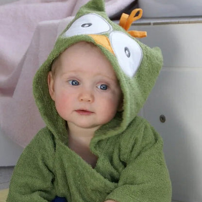 Baby Animal Hooded Bath Towel Robe