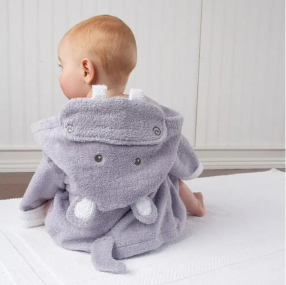 Baby Animal Hooded Bath Towel Robe