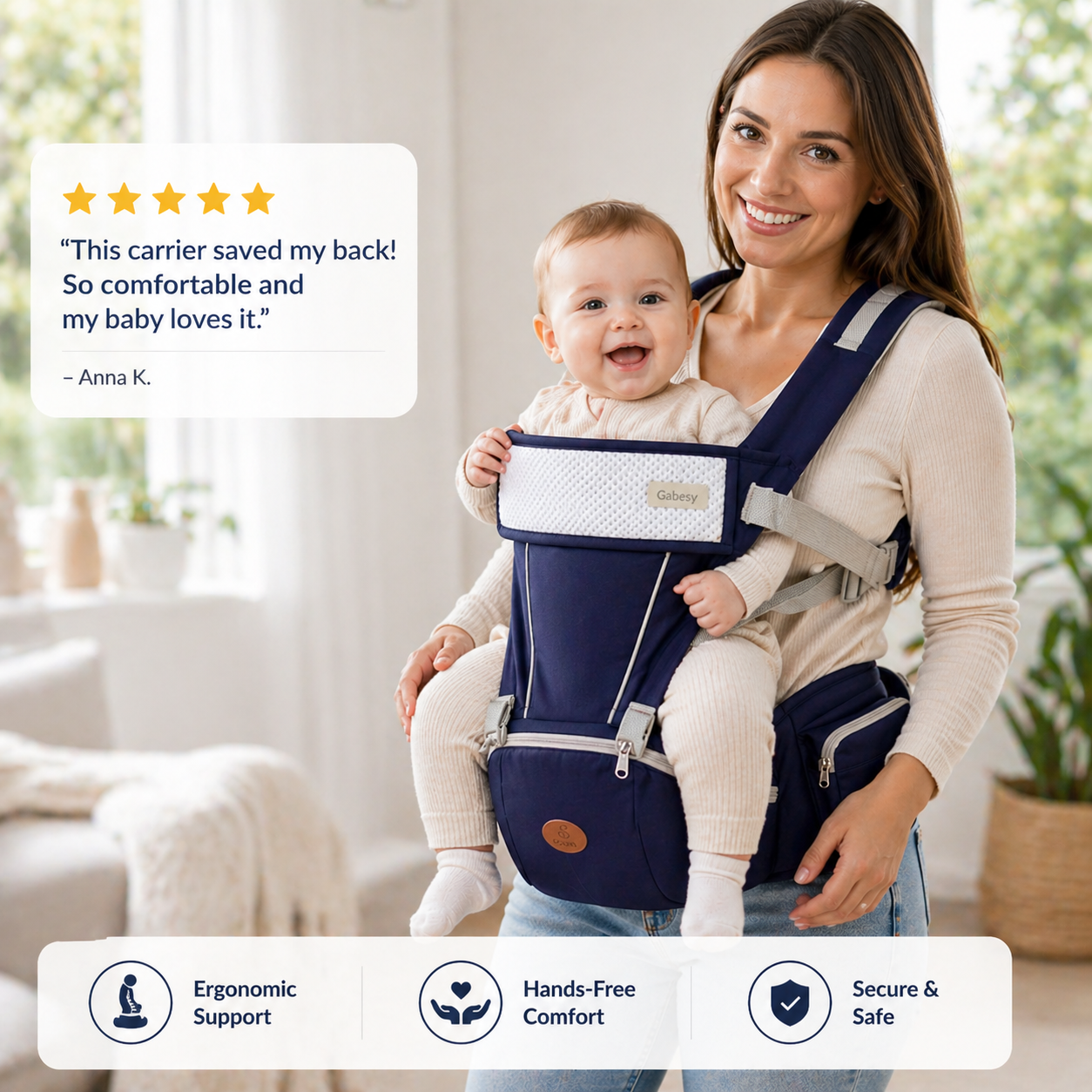 Baby Hip Seat Carrier