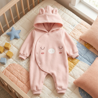 Baby Hoodie Romper Autumn Outfit