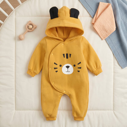 Baby Hoodie Romper Autumn Outfit