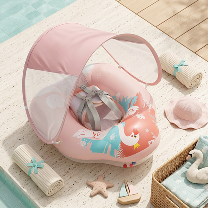 Baby Inflatable Swimming Float Ring with Seat