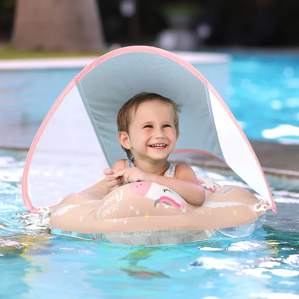Baby Inflatable Swimming Float Ring with Seat