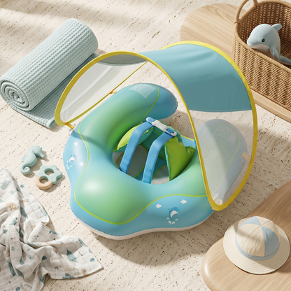 Baby Inflatable Swimming Float Ring with Seat
