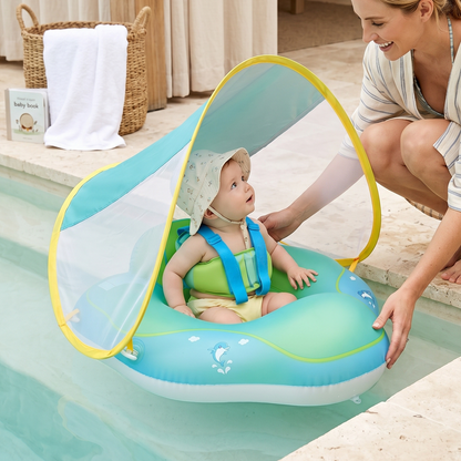 Baby Inflatable Swimming Float Ring with Seat