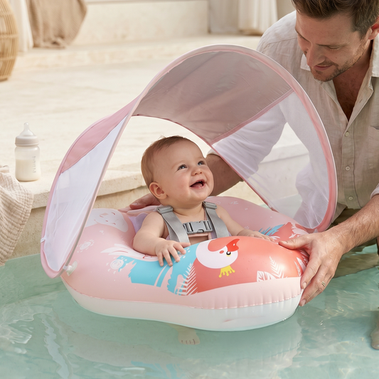 Baby Inflatable Swimming Float Ring with Seat