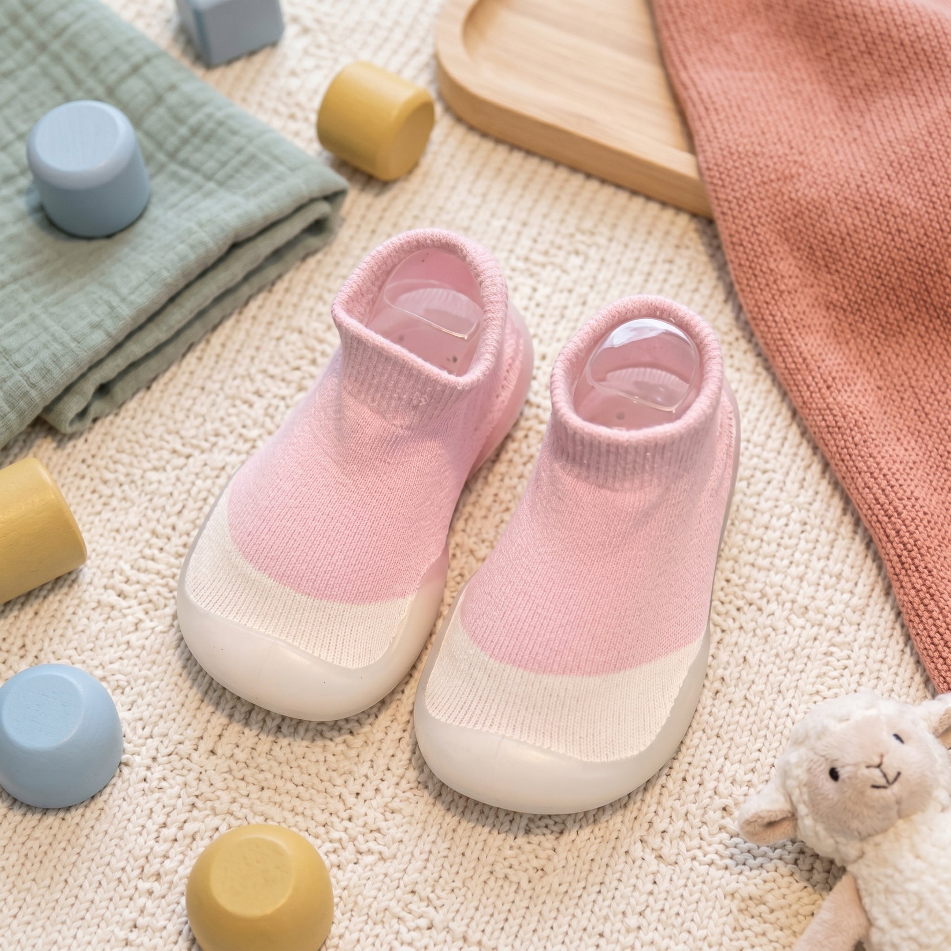 Baby Sock Shoes Stretchy Slip On Toddler Walker