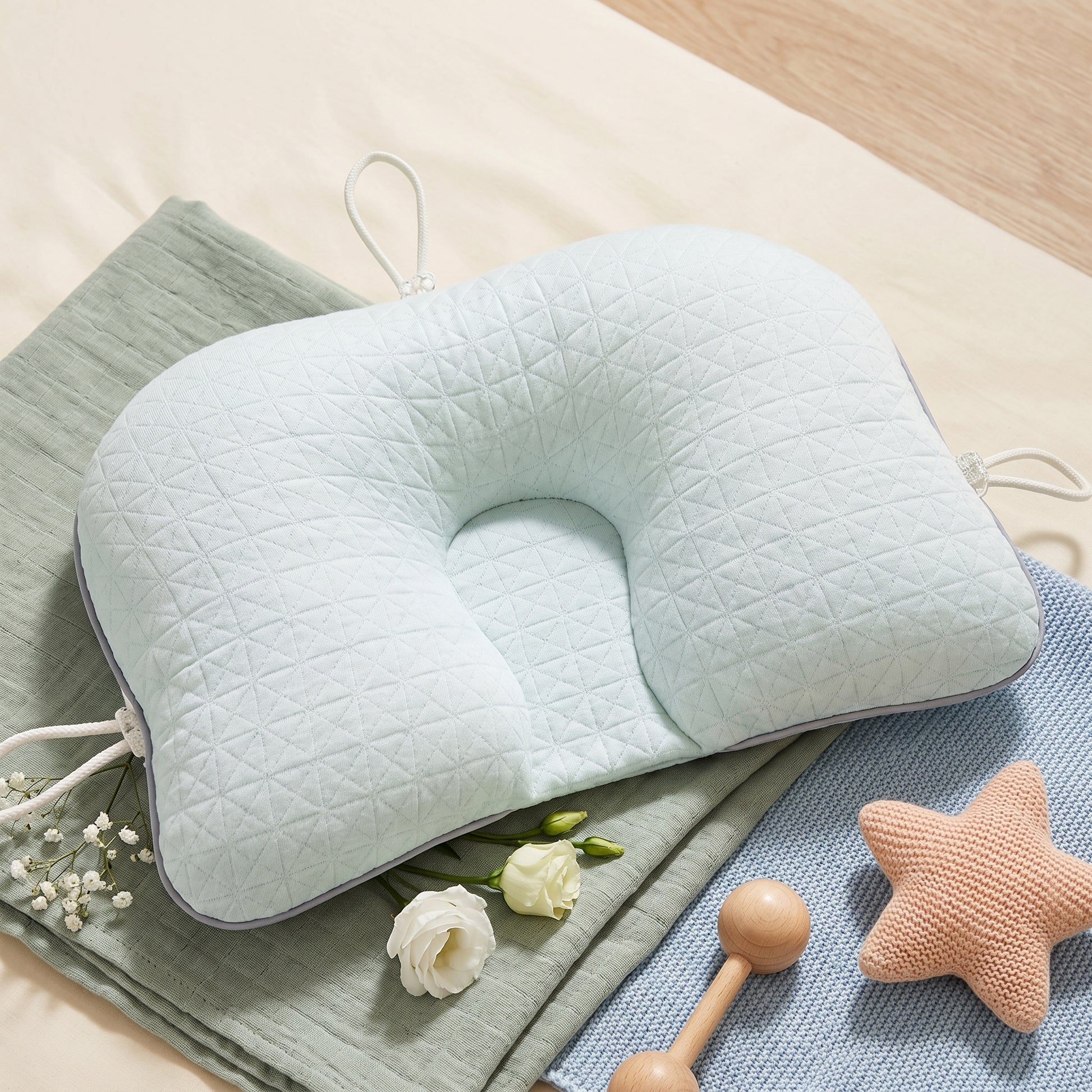 Baby Star Head Shaping Pillow