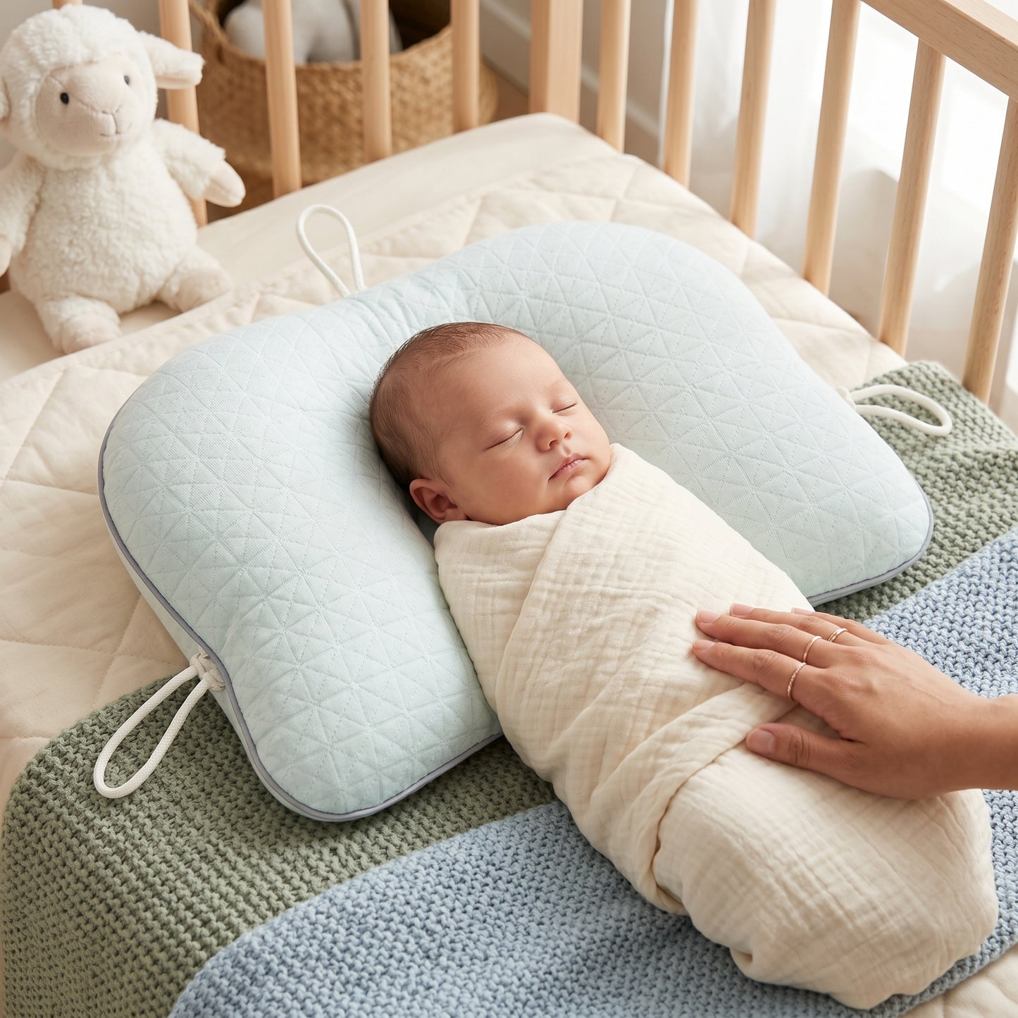Baby Star Head Shaping Pillow