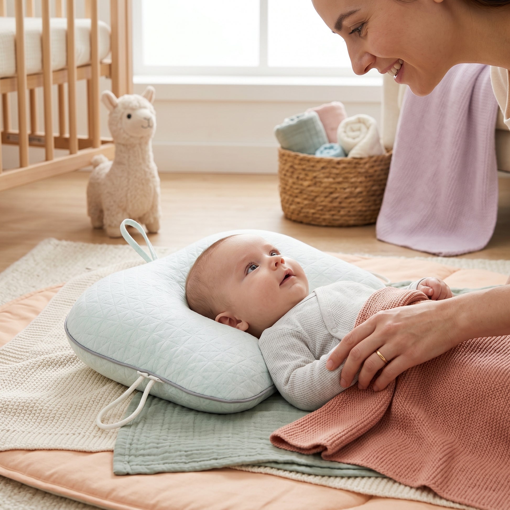 Baby Star Head Shaping Pillow