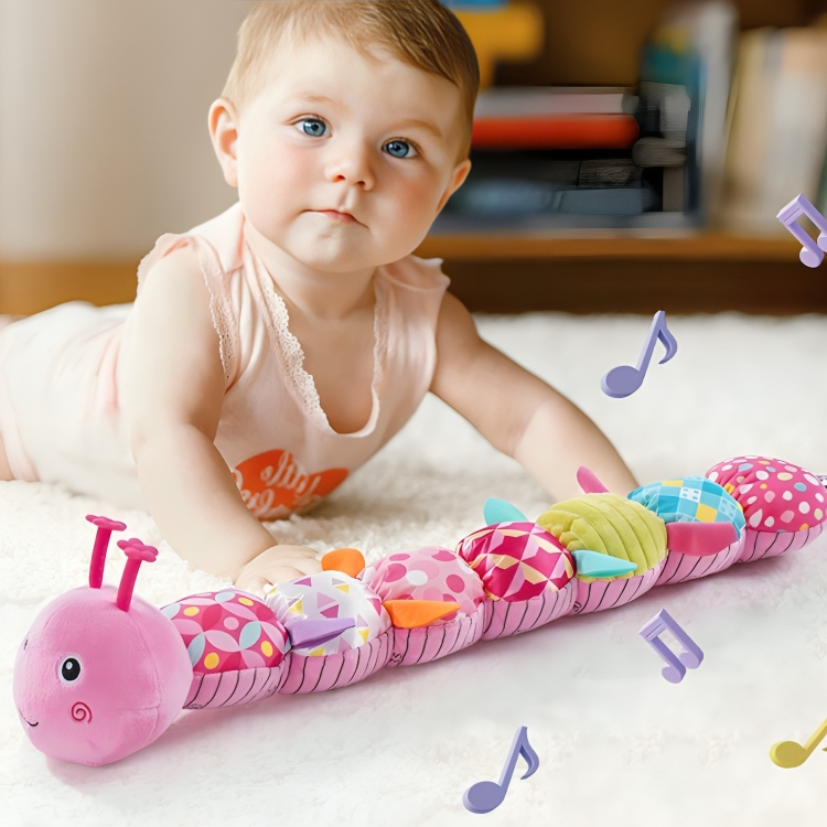Musical Caterpillar Sensory Baby Toy