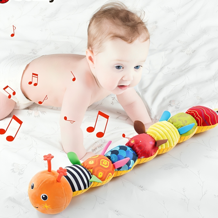 Musical Caterpillar Sensory Baby Toy