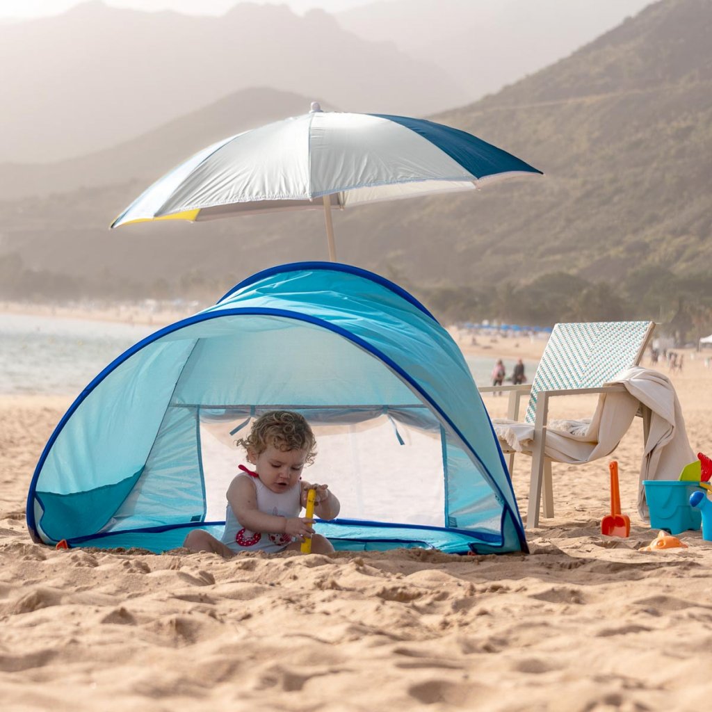 Beach Sun Tent with Paddling Pool