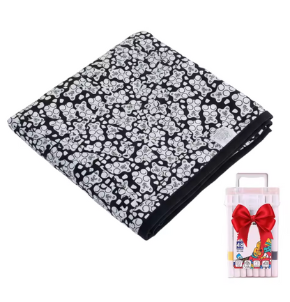 Little Manta DIY Coloring Blanket
