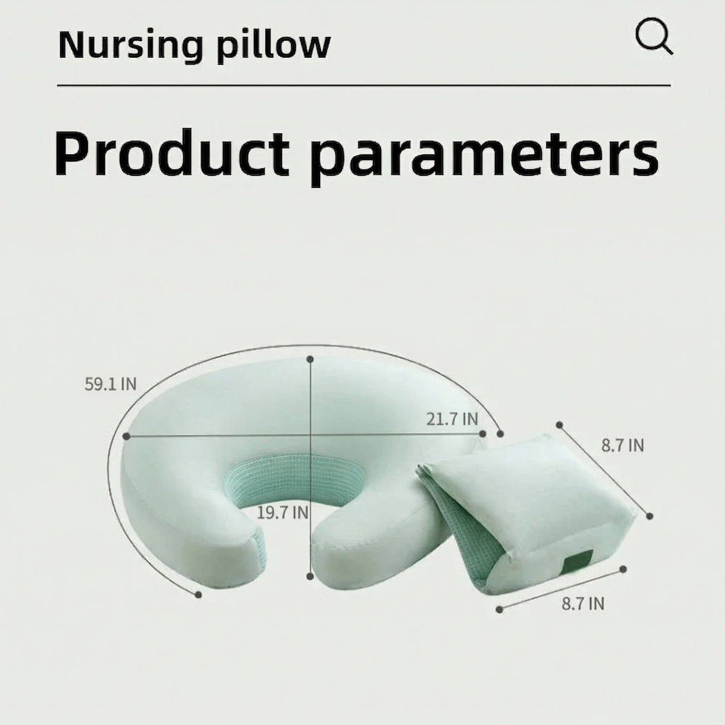 Breastfeeding Nursing Pillow