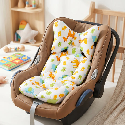 Breathable Head Support Stroller Pad
