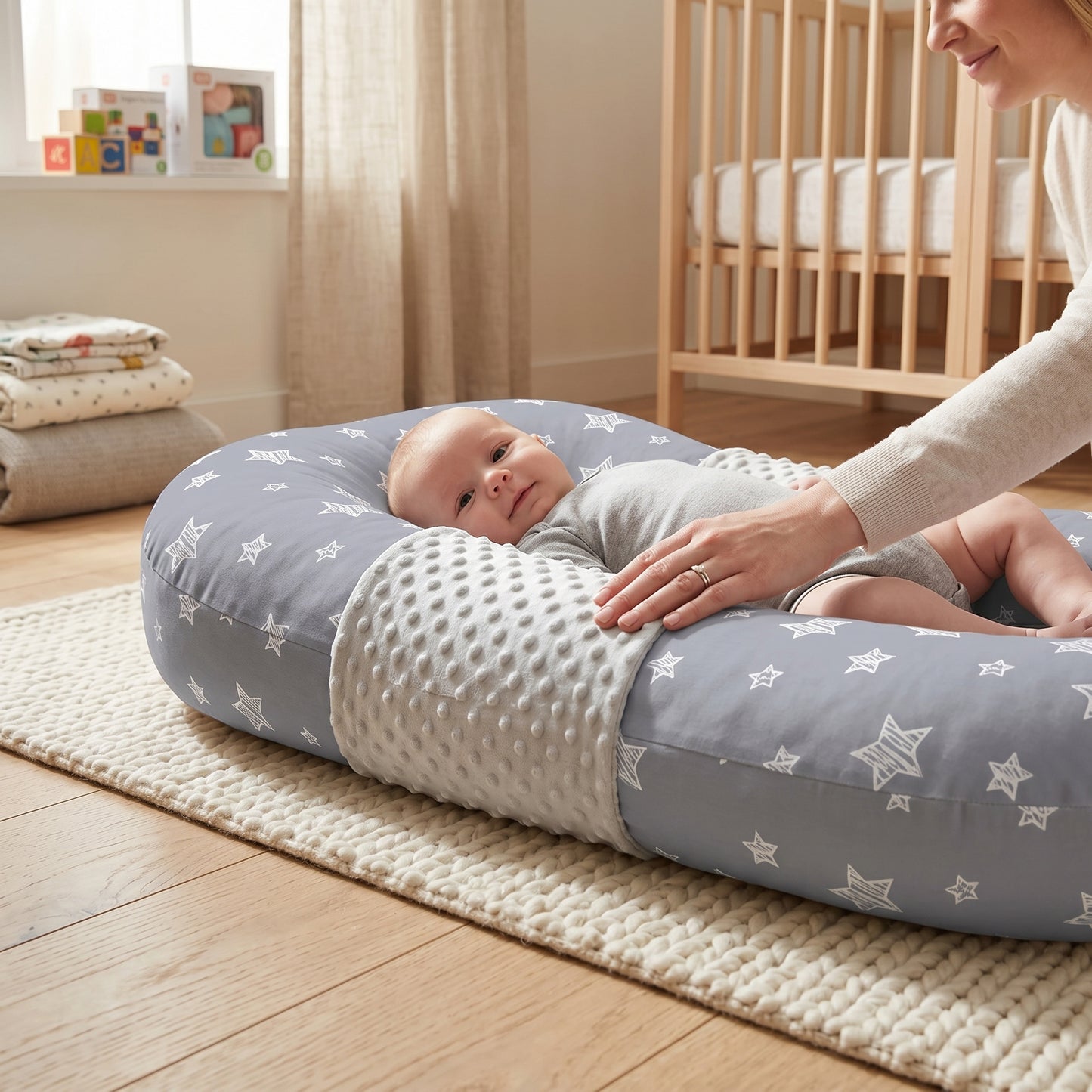Cozy Baby Nest Newborn Lounger