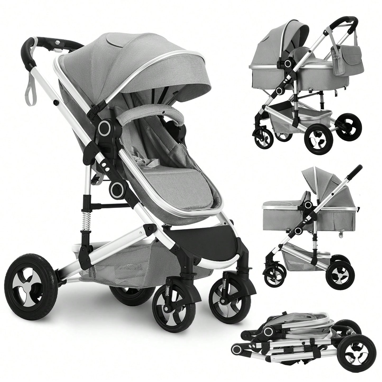 Little Manta 2-in-1 Baby Stroller