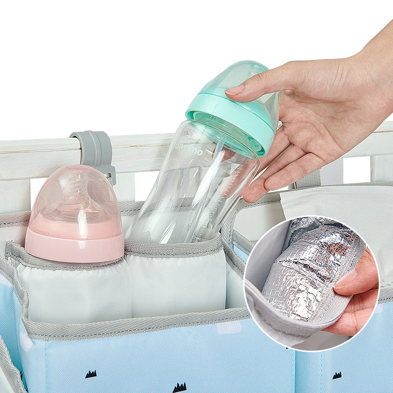 Detachable Hanging Crib Organizer
