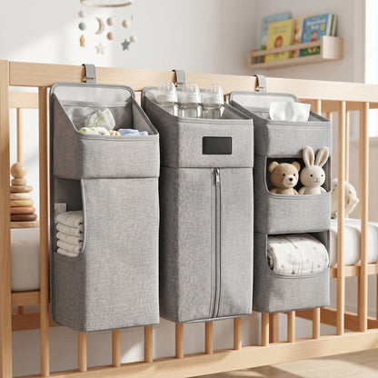 Detachable Hanging Crib Organizer